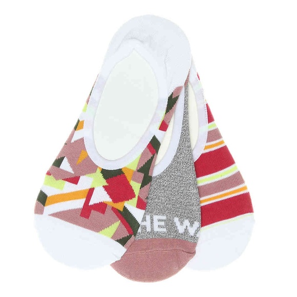 Vans Accessories - VANS GEO STRIPE WOMEN'S NO SHOW LINER 3PK